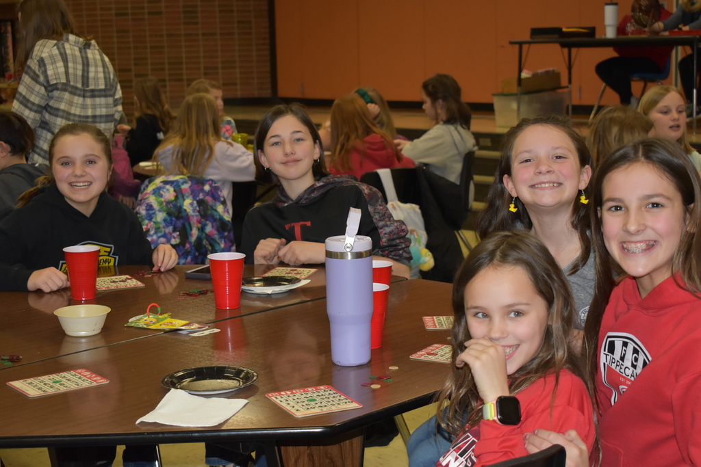 After school Bingo fun at LT Ball.