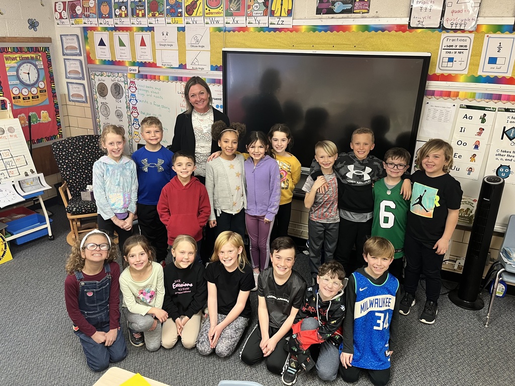 Guest reader at Broadway Elementary.