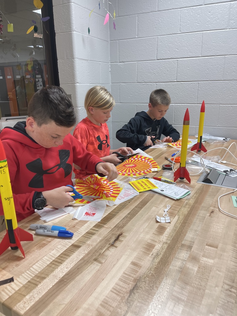 STEM Club builds rockets