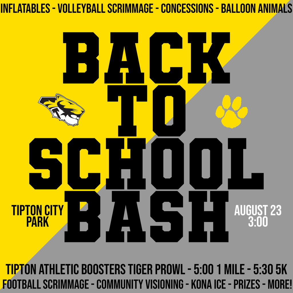 Back to school Bash