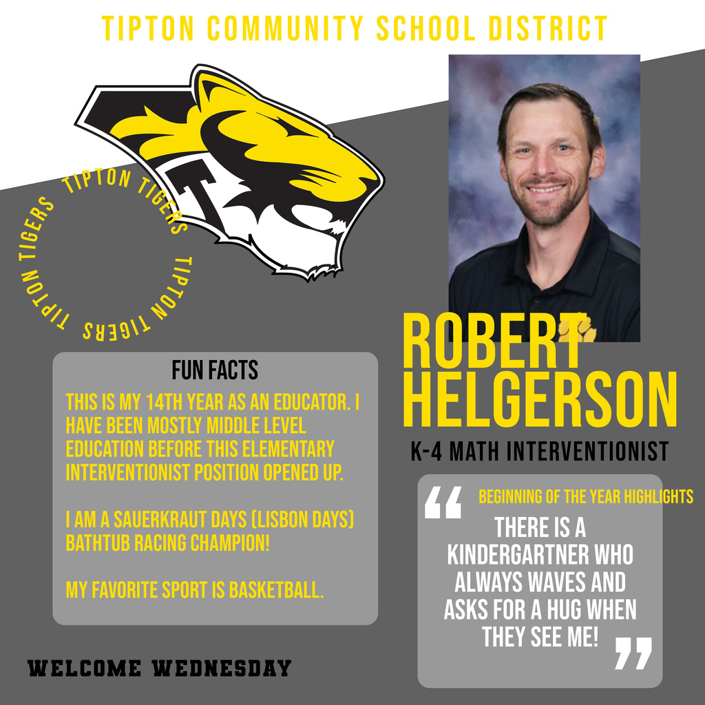 Welcome Wednesday