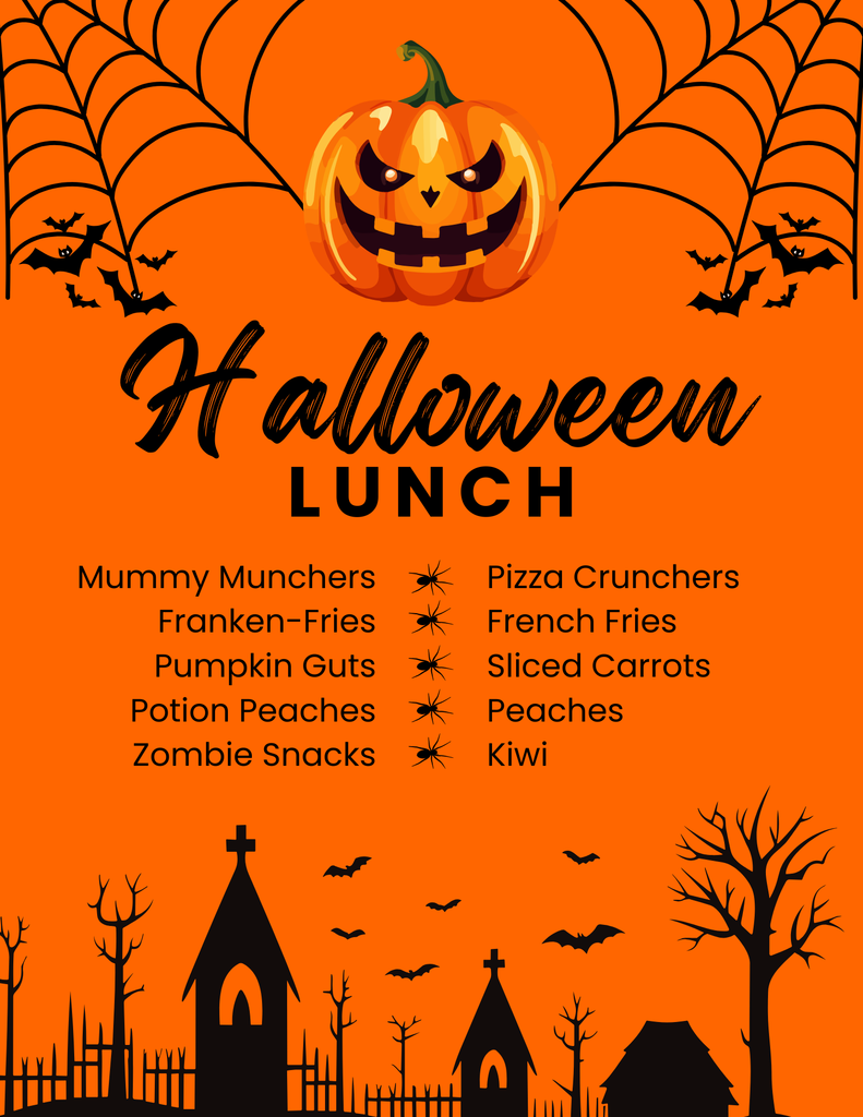 Halloween Menu