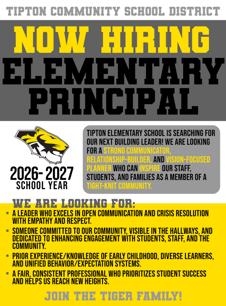 Principal Job Advertisement
