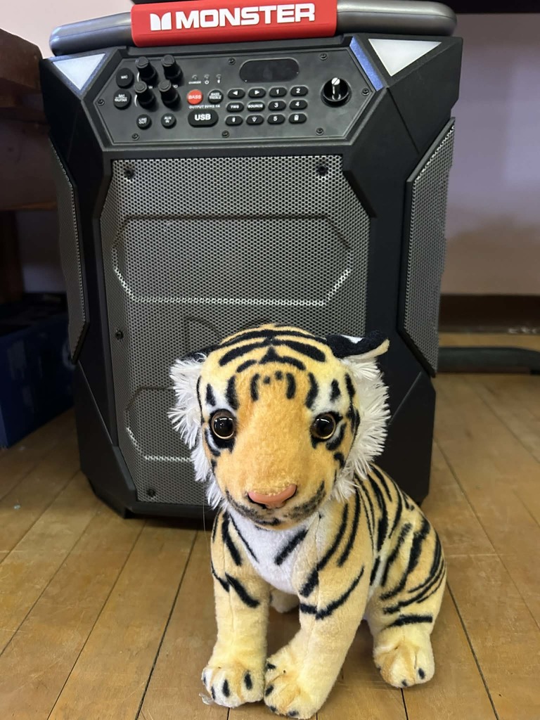 Tank listening to music