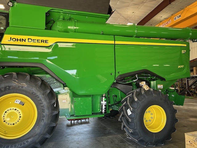 Tank on a John Deer Combine