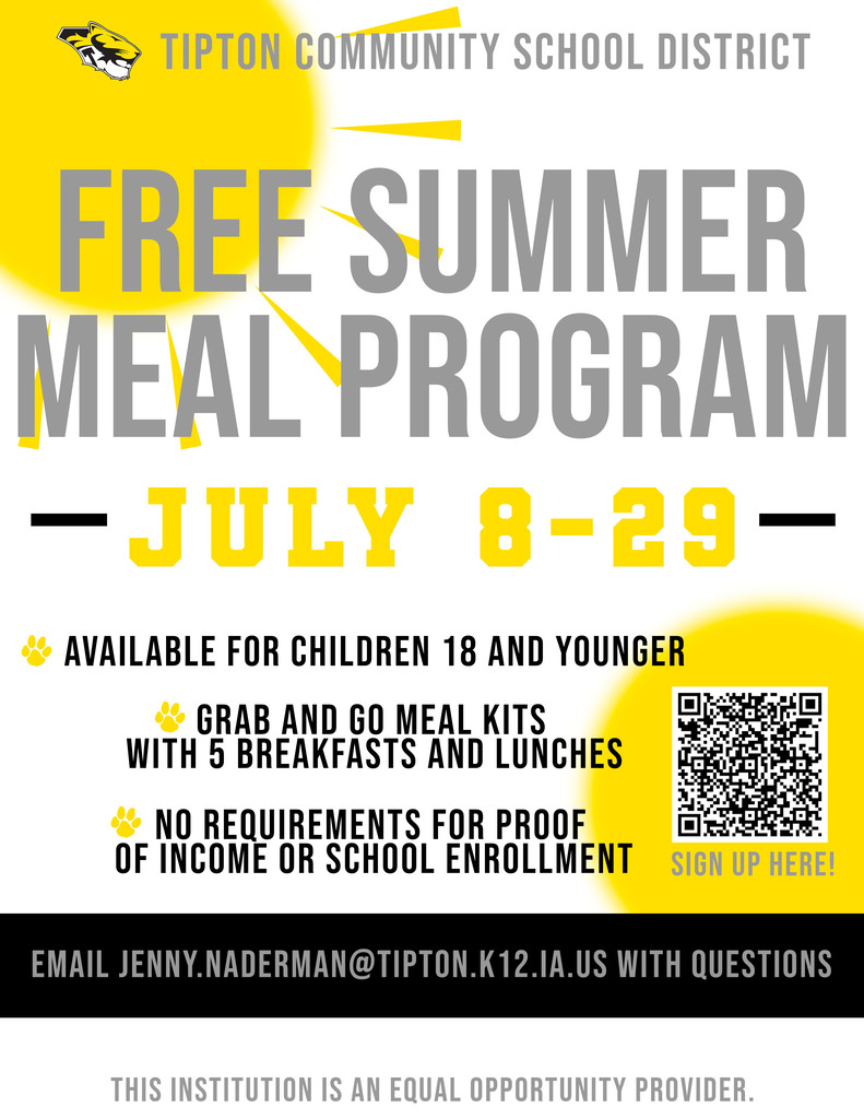 summer meals flyer