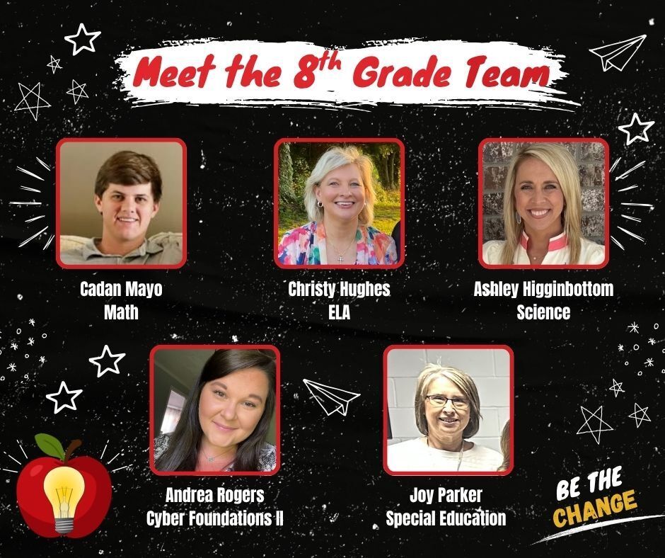 8th Grade Teachers