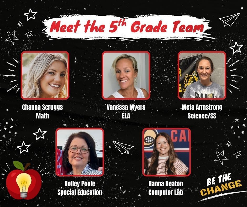 5th Grade Teachers