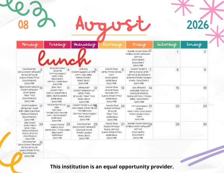 August Lunch