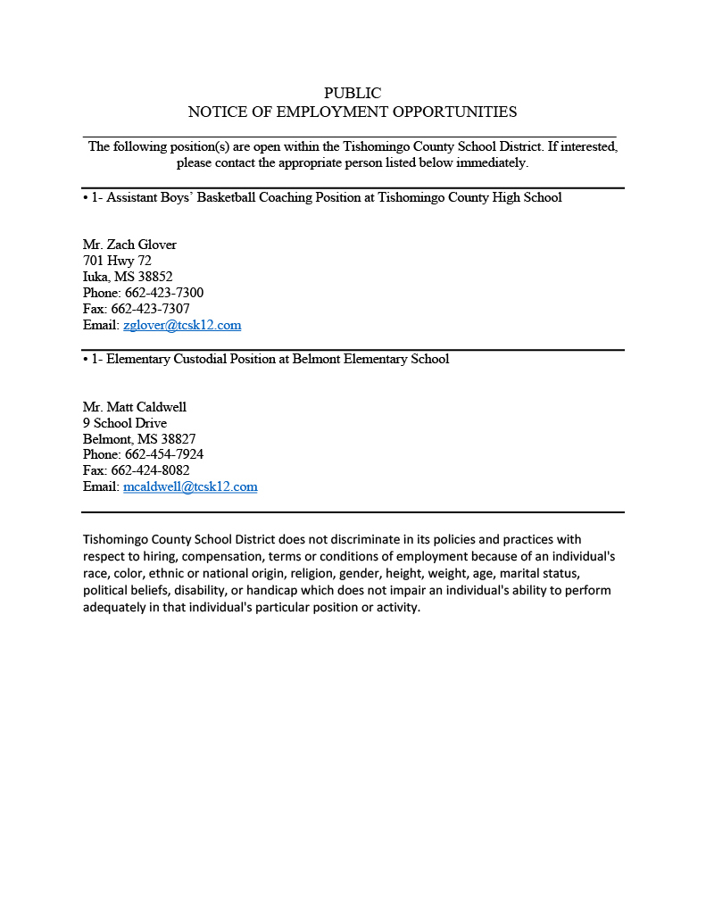 Public Notice 09/03/26