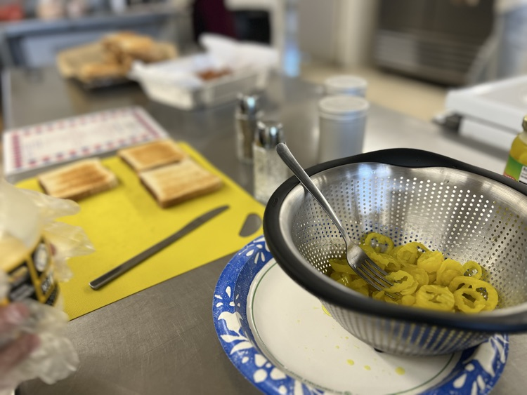 Students Doing Lunch Prep