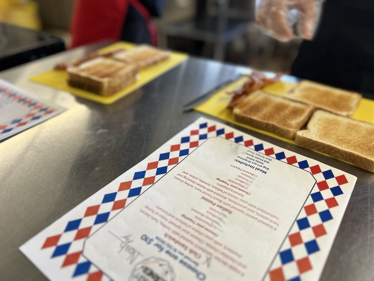 Students Doing Lunch Prep