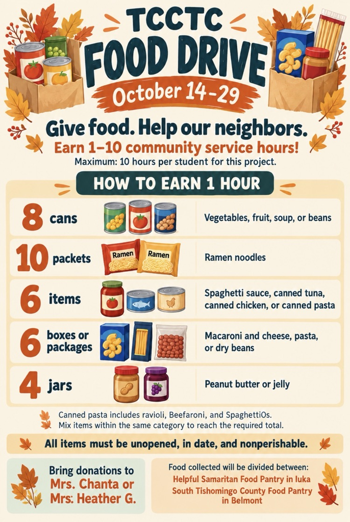 Food Drive Flyer