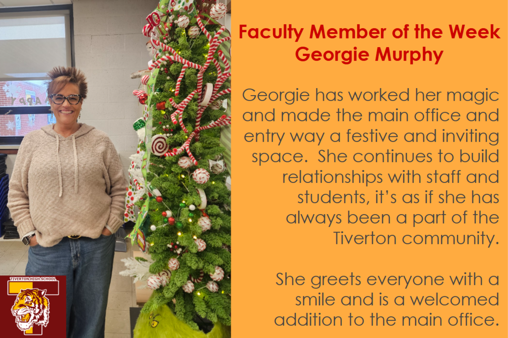 Faculty Member of the Week - Georgie Murphy