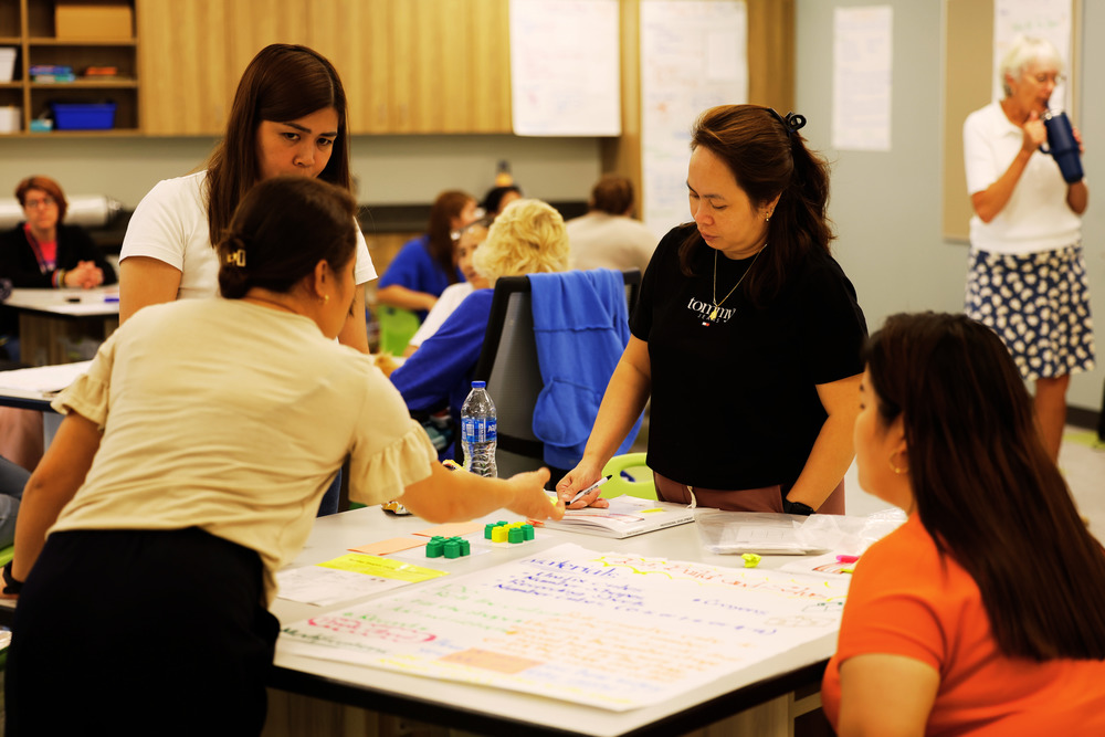Rosebud Elementary Math training activity