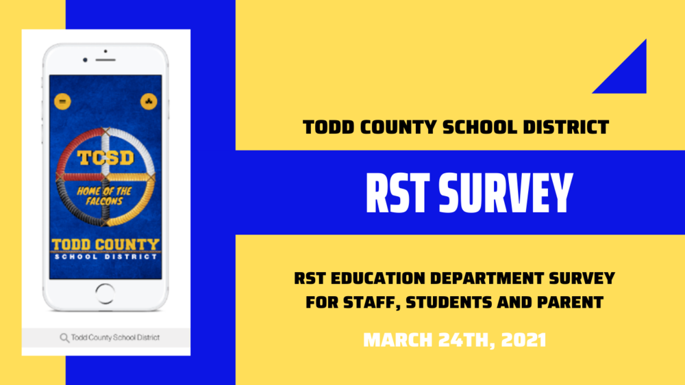 RST Education Department Survey | Todd County Middle School