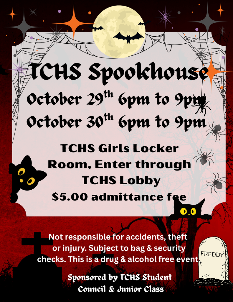 TCHS Spook House info