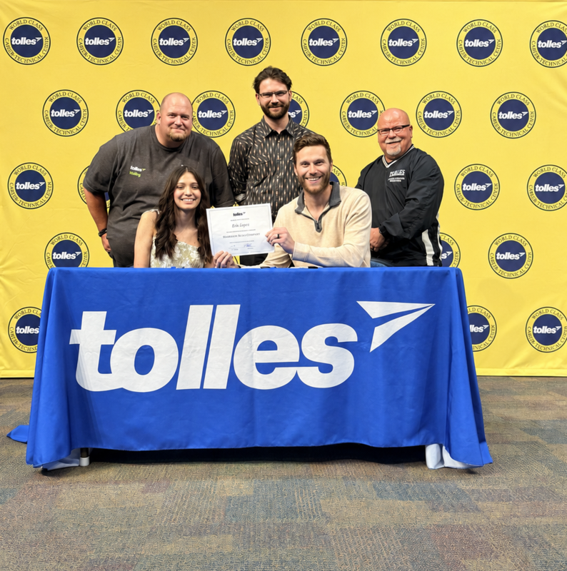 Bella Lopez signing ceremony