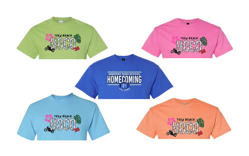 Homecoming Shirts in Multiple color options