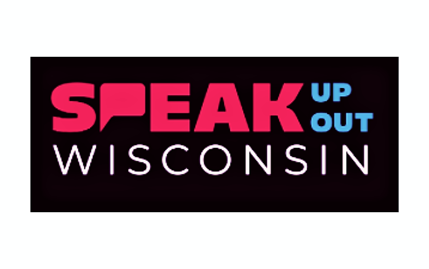 Speak Up Speak Out Wisconsin logo