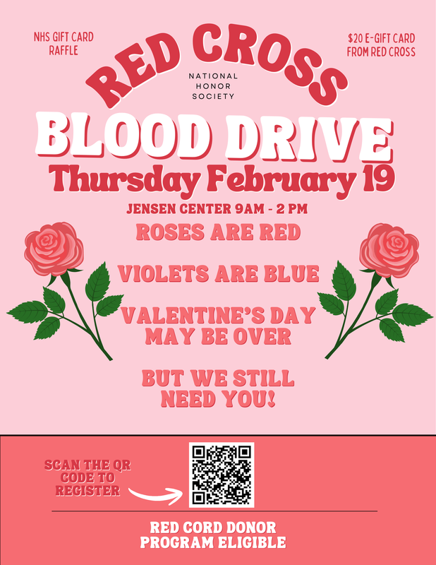 Blood Drive Poster 
