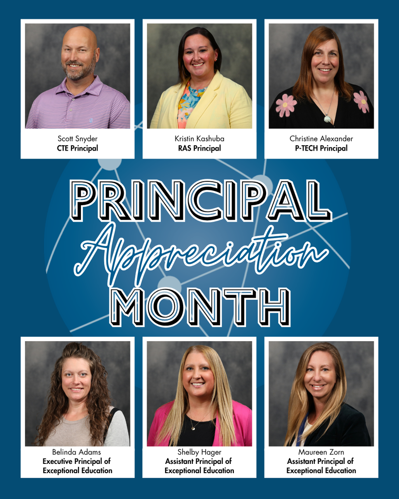Principal Appreciation Month thank you to our TST principals!