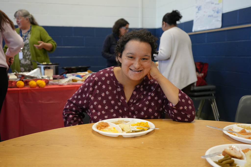 a student posing for a picture