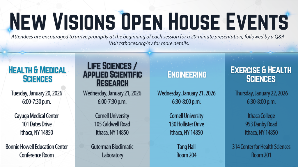 New Visions Open House Events
