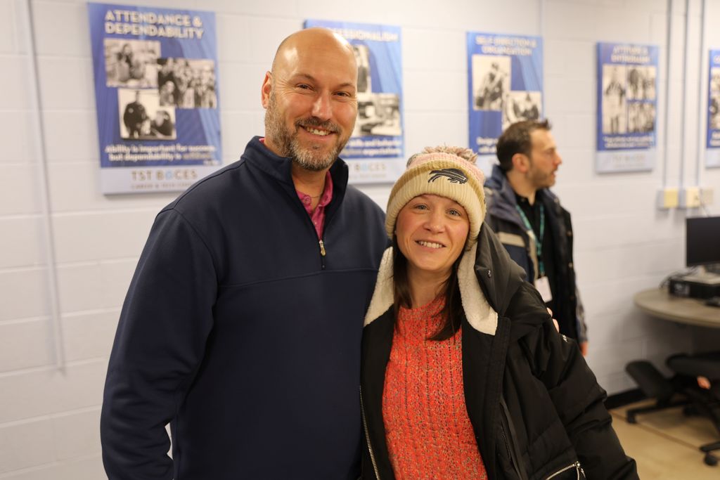 Celebrating Jennifer Hightower, TST's newest National Board Certified Teacher: Jennifer gathered with principal Scott Snyder