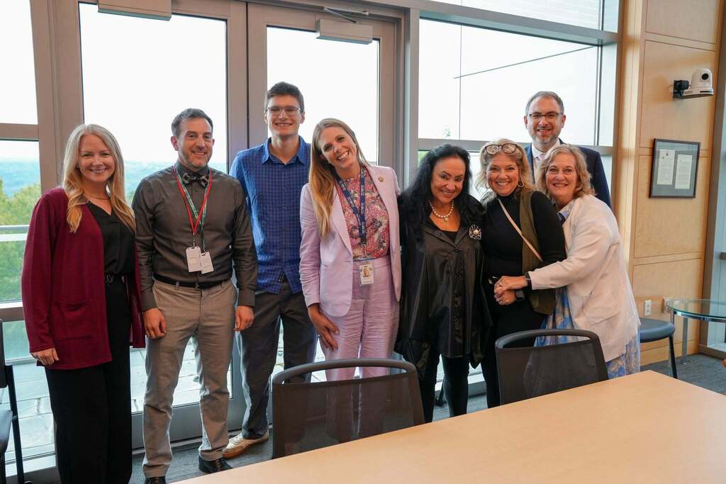 TST BOCES, Cornell and NYSED representatives pose together following Commissioner Rosa’s visit to the New Visions Engineering program.