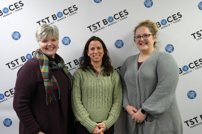 Representing Candor: Mrs. Kim Nichols, Mariah Young, Ashley Martone