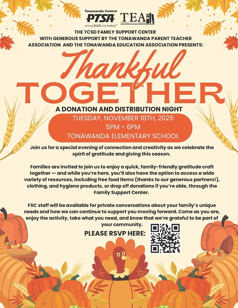 Thankful Together Flyer