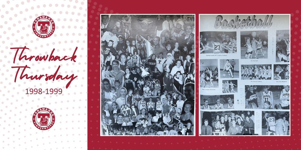 Throwback Thursday 1998-1999 photo collage pages