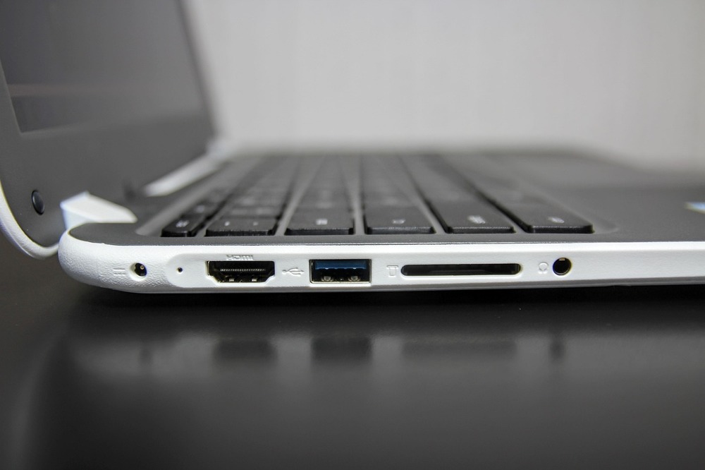 side profile of computer
