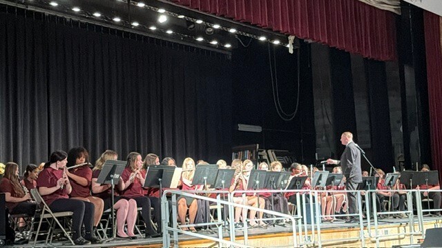 TMS students perform at Spring Concert.