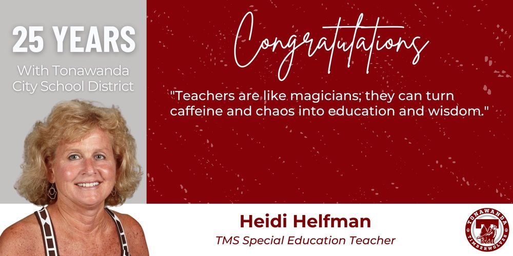 congratulations, 25 years, heidi helfman