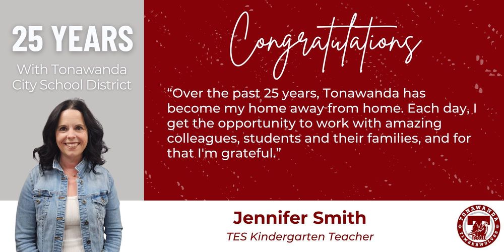 25 years, congratulations, jennifer smith