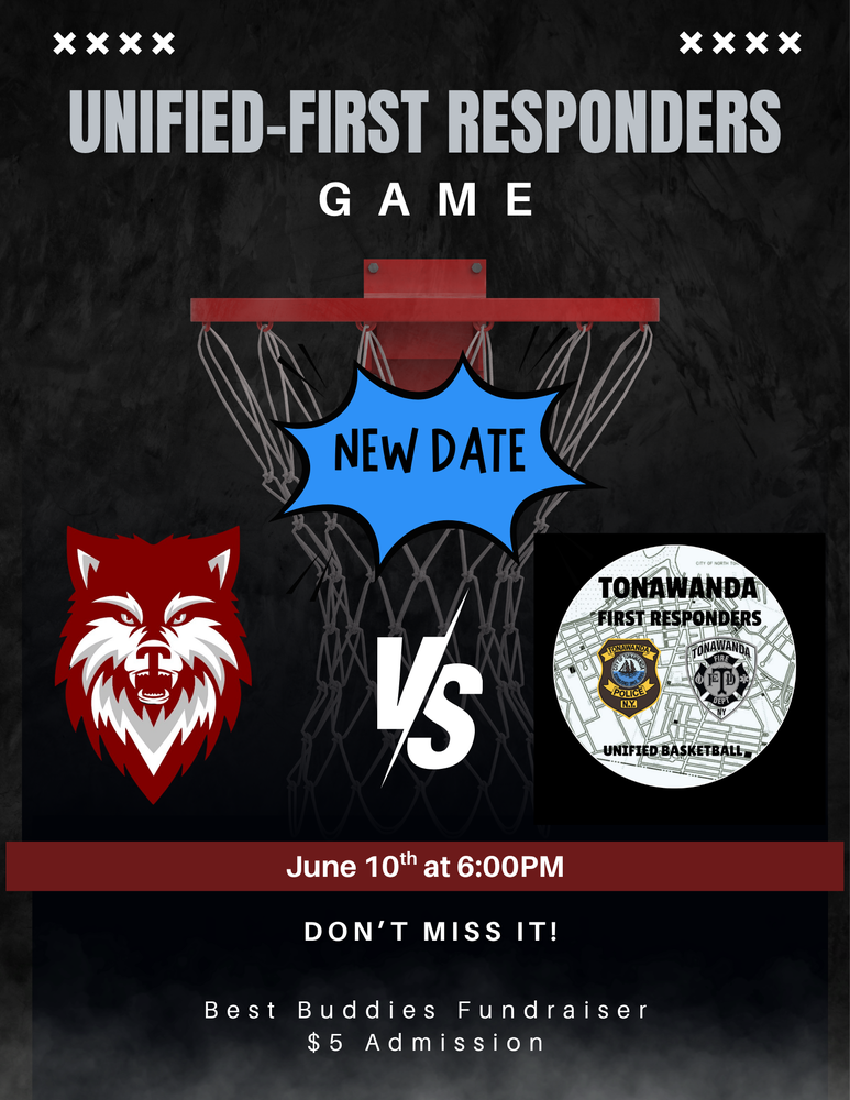 Unified First Responders Game flyer