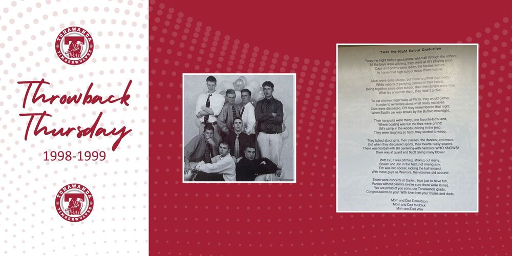 Throwback Thursday, 1998-1999  yearbook photos