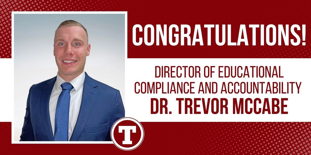 congratulations dr. trevor mccabe, director of educational compliance and accountability
