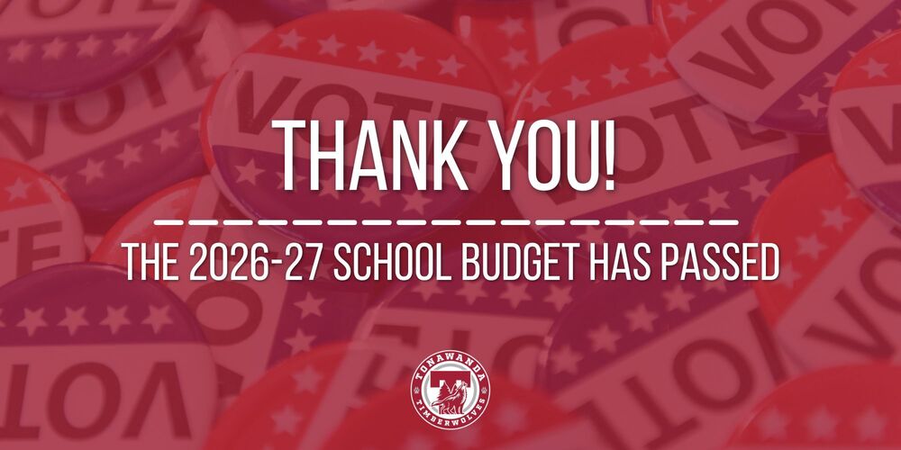 Thank you! The 2026-27 School Budget Has Passed