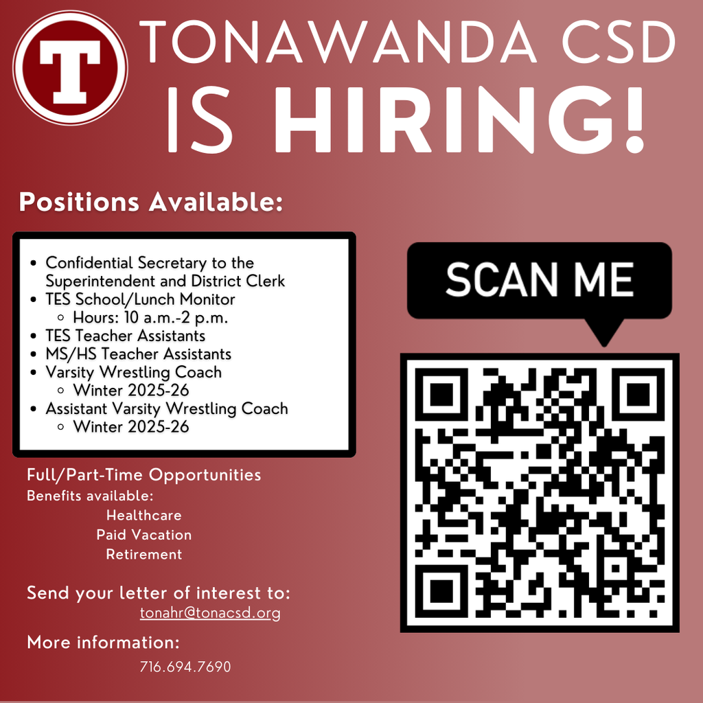 we're hiring with QR Code
