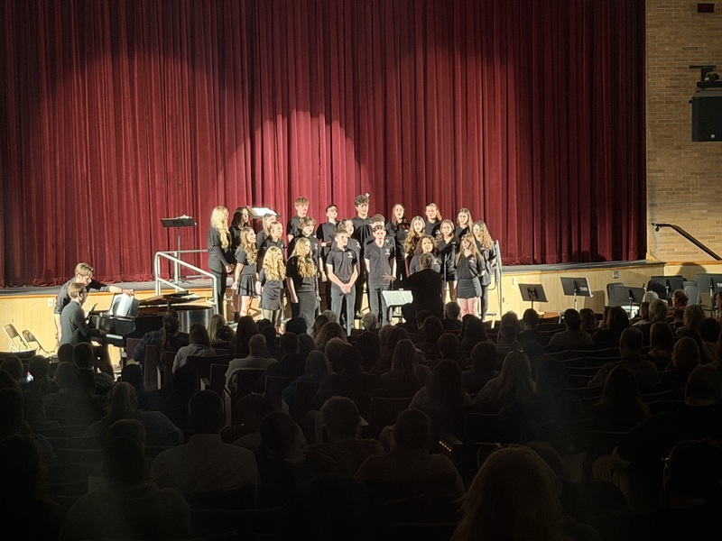 Students perform at THS Spring Concert.