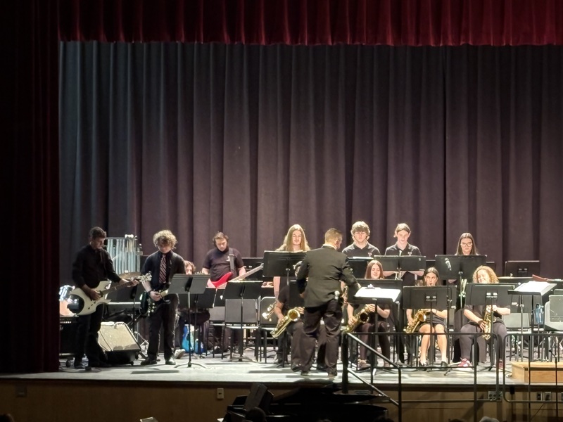 Students perform at THS Spring Concert.