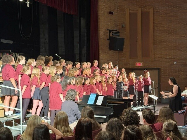 TMS students perform at Spring Concert.