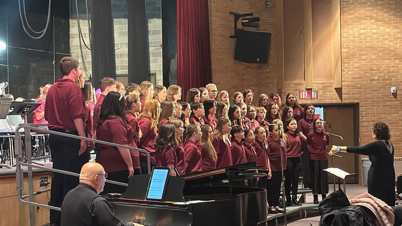 TMS Winter Concert performance