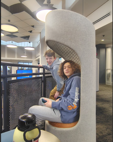 student competing at tech wars