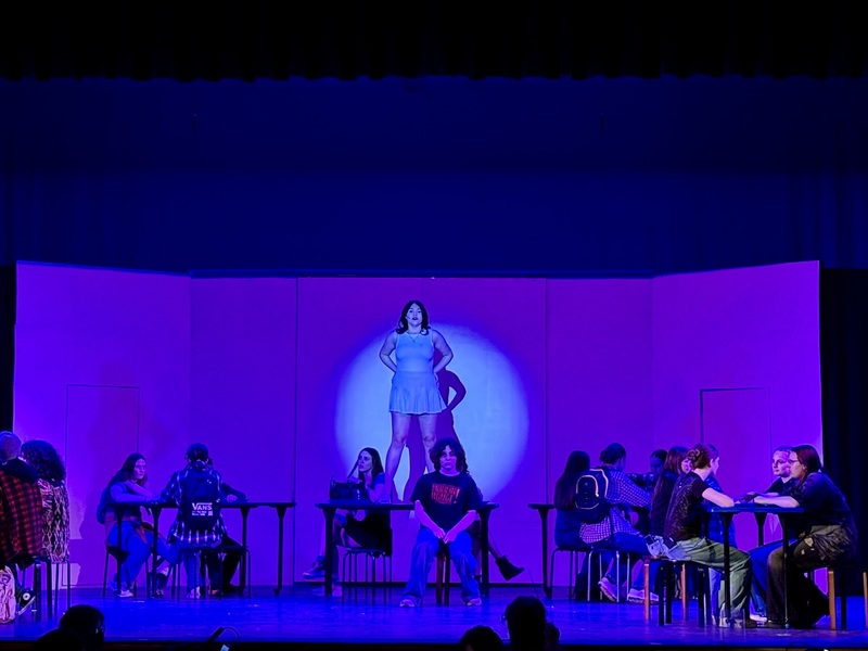 Students perform Mean Girls the Musical.