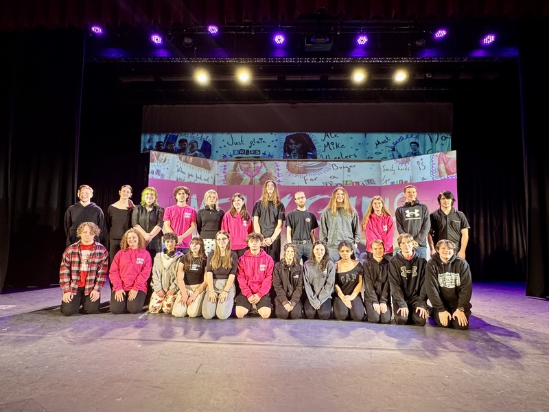 Students perform Mean Girls the Musical.