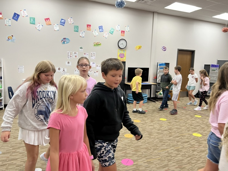 students talking 4th Cornwell 